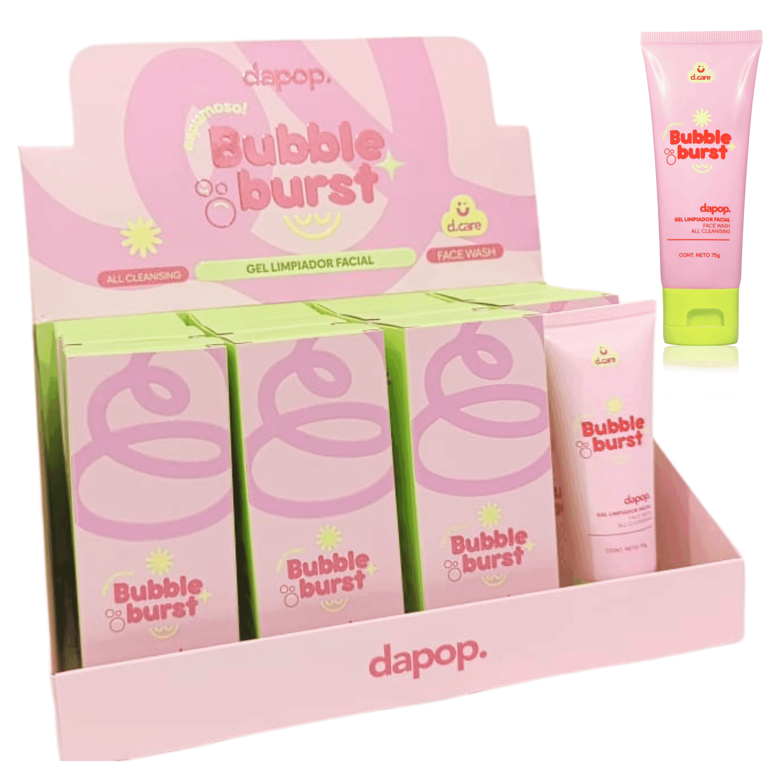 limpiador facial fresa bubble burst | dapop limpiador facial fresa bubble burst | dapop