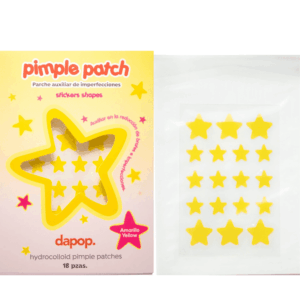 parche antiacne pimple patch amarillo | dapop