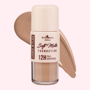 italia deluxe soft matte foundation 870lsf almond