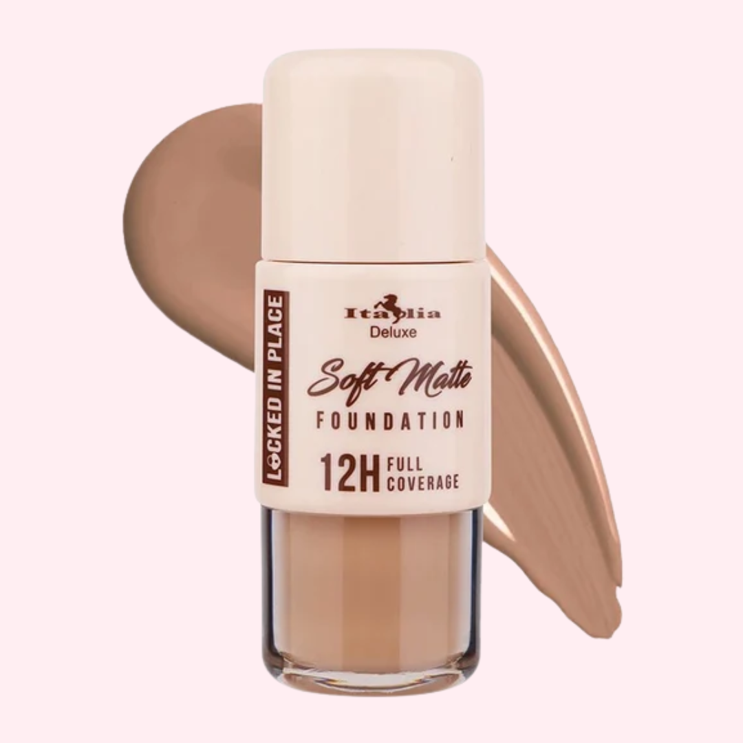 italia deluxe soft matte foundation 870lsf caramel italia deluxe soft matte foundation 870lsf caramel