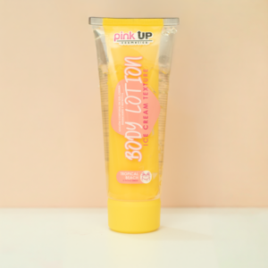 pink up gel crema body lotion tropical beach
