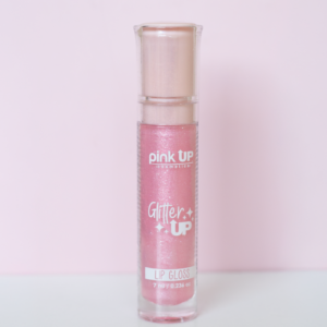 pink up glitter lip gloss sparkle